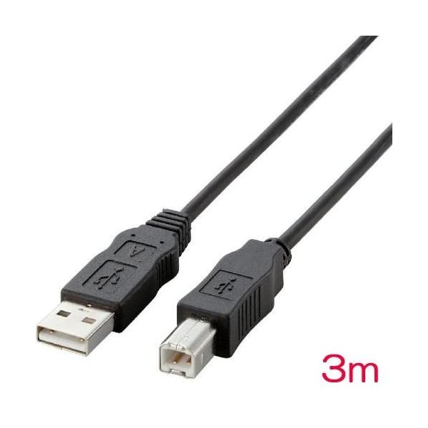 USB�P�[�u�� �G���R�� USB2-ECO30 [���Ή�USB�P�[�u��]