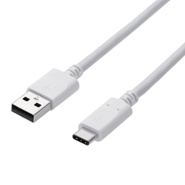 USB�P�[�u�� �G���R�� MPA-AC10NWH [�X�}�z�pUSB2.0�P�[�u��/A-C/�F�ؕi/1m/�z���C�g]