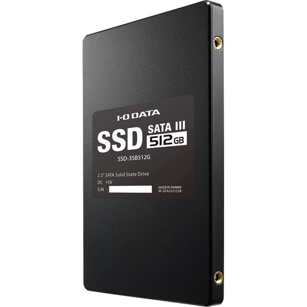SSD アイオーデータ SSD-3SB SSD-3SB512G [Serial ATA III対応 内蔵2.5インチSSD 512GB]  イートレンドPayPayモール店 - 通販 - PayPayモール