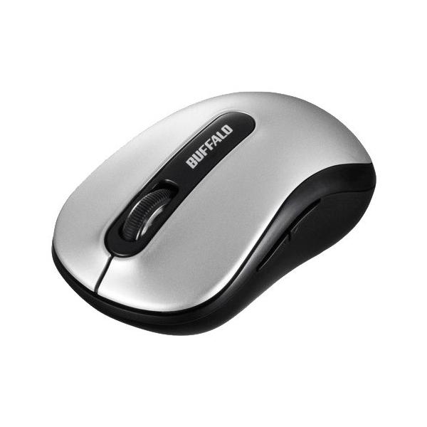 BlueLED�}�E�X �o�b�t�@���[�i�T�v���C�j BSMBW310SV [���� 5�{�^�� BlueLED�}�E�X �V���o�[]