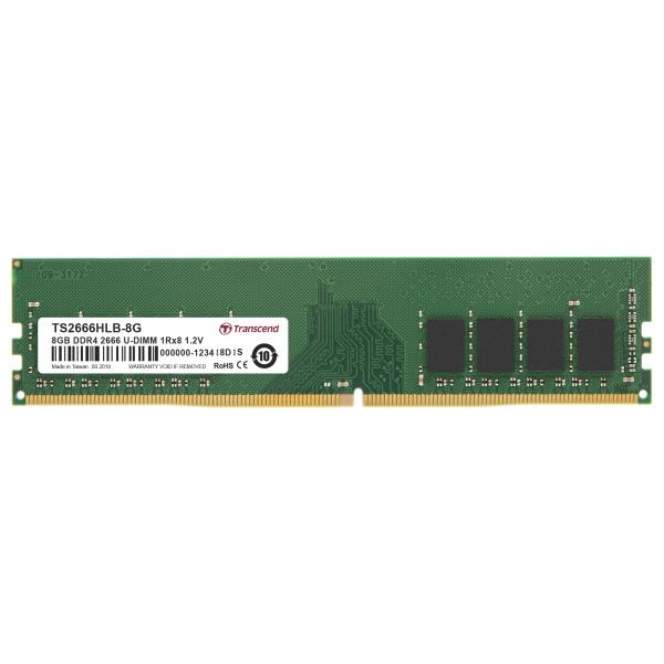 Transcend デスクトップ用メモリ 8GB DDR4 2666 Transcend（トランセンド） デスクトップPC用メモリ TS2666HLB-8G [8GB