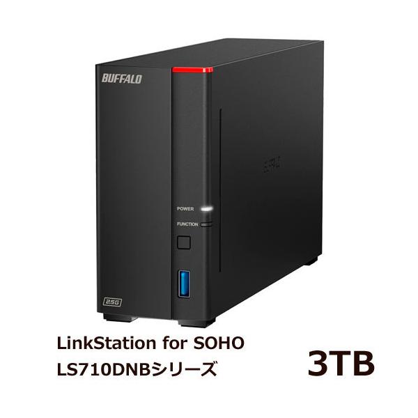NAS �o�b�t�@���[ LS710DN0301B [�����N�X�e�[�V���� SOHO����LS710DNB NAS 1�x�C 3TB]