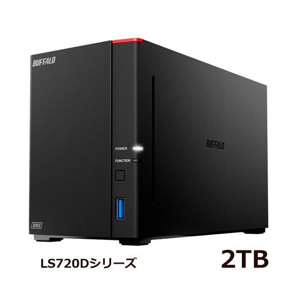 中古 バッファロー リンクステーション LS520D0202 2TB LS520D0202 : ネットワーク対応HDD(NAS) : LinkStation