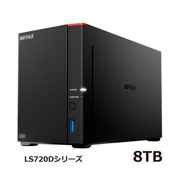 NAS obt@[ LS720D0802 [NXe[V LS720D NAS 2xC 8TB]
