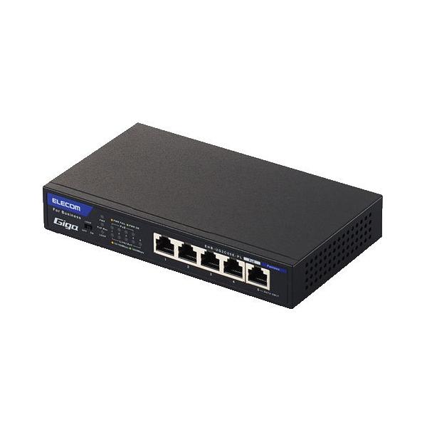 ELECOM（エレコム） スイッチングハブ EHB-UG2C05E-PL [法人用スイッチ