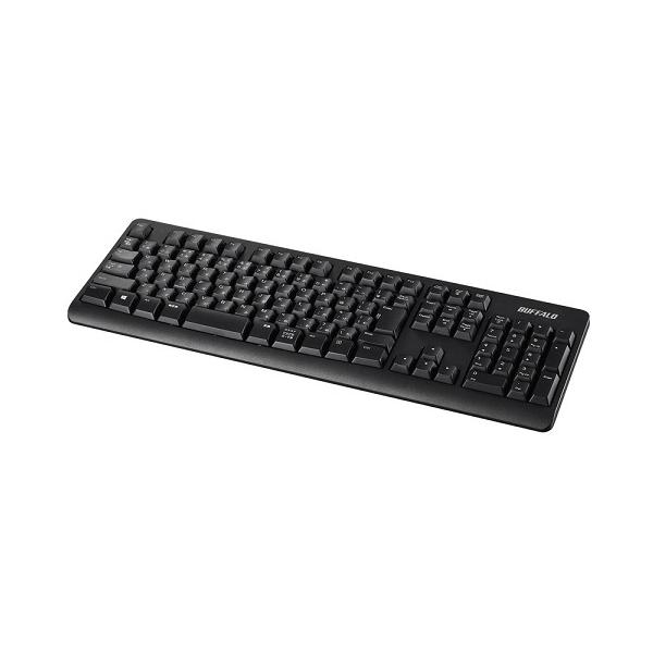 �L�[�{�[�h PC �o�b�t�@���[�i�T�v���C�j BSKBW130BK [�R�ہE���ϋv ����2.4GHz �t���L�[�{�[�h �u���b�N]