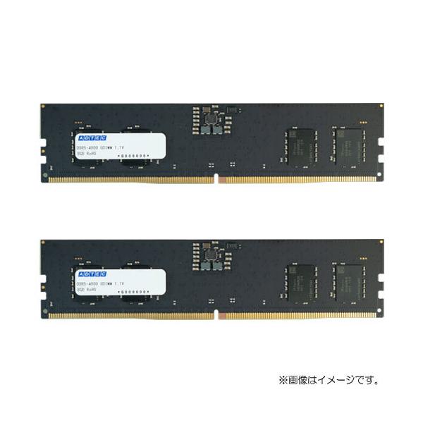 fXNgbvPCp AhebN ADS4800D-X8GW [8GB×2g DDR5-4800 (PC5-38400) Unbuffered DIMM 288pin]