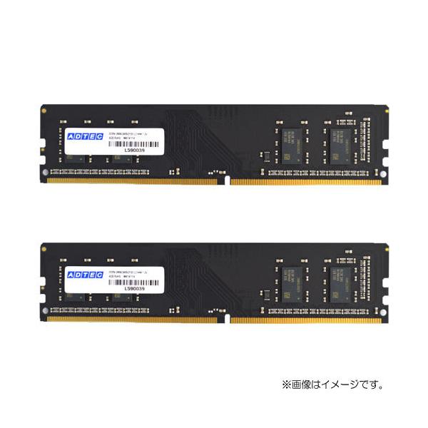 ADTEC（アドテック） デスクトップPC用メモリ ADS2666D-32GW [32GB×2枚
