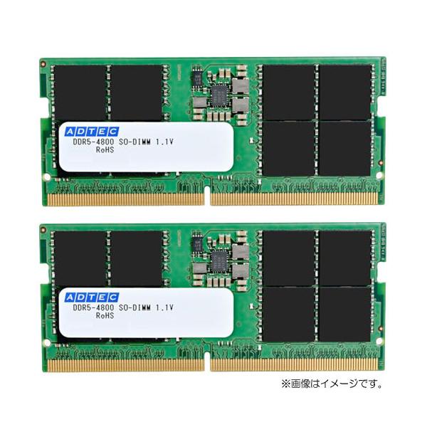 m[gPCp AhebN ADS4800N-X8GW [8GB×2g DDR5-4800 (PC5-38400) SO-DIMM 262pin]