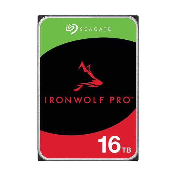 HDD シーゲート ST16000NT001 [NAS向けHDD IronWolf Pro（16TB 3.5インチ SATA 6G 7200rpm 256MB Helium CMR）]