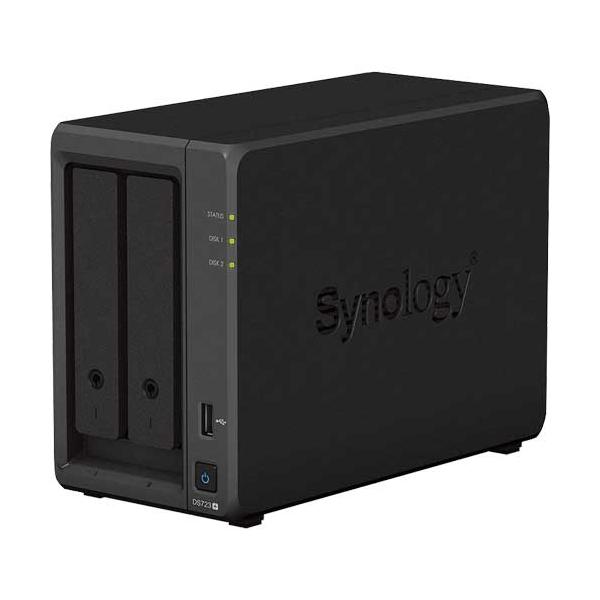 NAS Synology DS723+ [DiskStation 2ベイ NAS 2コアRyzen R1600 2GB