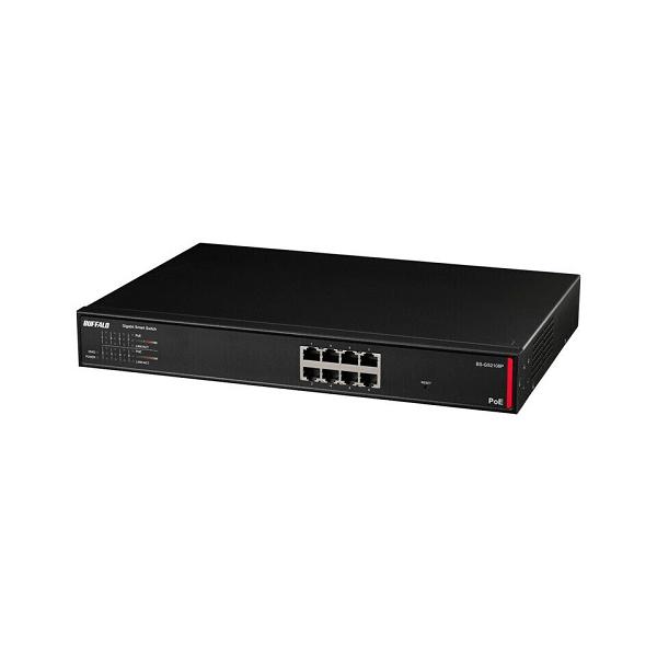 BUFFALO BS-GS2108 スマートスイッチ2個セット BUFFALO（バッファロー） スイッチングハブ BS-GS2108P [法人向け