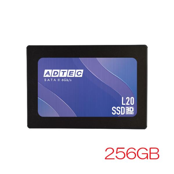 ADTEC（アドテック） SSD AD-L20DS25I-256G [256GB SSD 2.5inch SATA