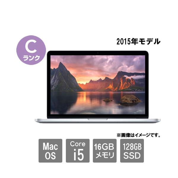 ●商品状態：中古 Cランク ●モデル名：MacBook Pro (Retina, 13-inch, Early 2015) ●カラー(仕上げ)：シルバー●搭載OS：Monterey 12.3.1●CPU：2.7GHzデュアルコアIntel ...