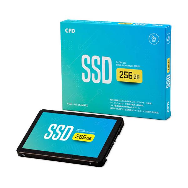 CFD販売 SSD CFD販売 CSSD-S6L256MGAX [CFD MGAXシリーズ SATA接続 2.5