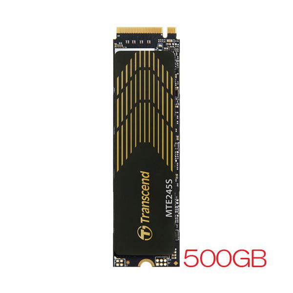 Transcend（トランセンド） SSD TS500GMTE245S [500GB PCIe SSD 245S M