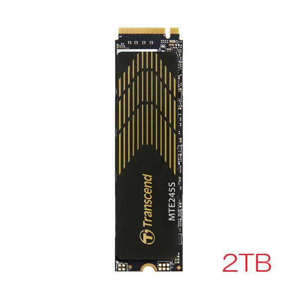 Transcend（トランセンド） SSD TS2TMTE245S [2TB PCIe SSD 245S M.2