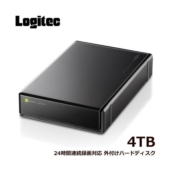 ロジテック 外付HDD LHDA-U3TVW040EN [外付けハードディスク/AV
