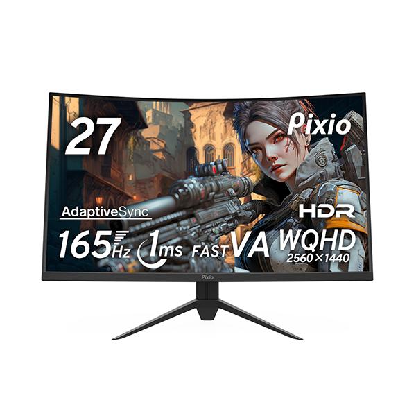液晶ディスプレイ Pixio PXC277A [PXC277 Advanced] : 1262348 : イー 