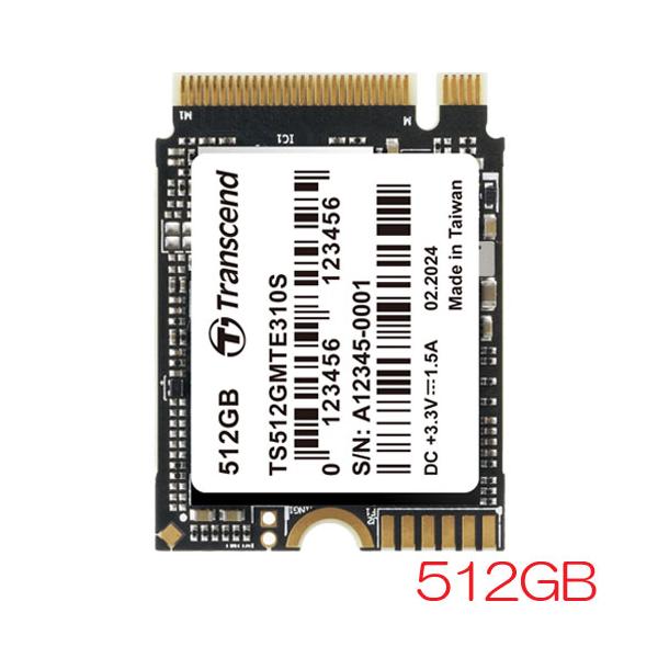 Transcend（トランセンド） SSD TS512GMTE310S [512GB M.2 PCIe SSD