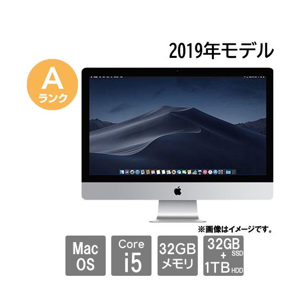 ●商品状態：中古 Aランク●モデル名：iMac (Retina 5K, 27-inch, 2019)●カラー(仕上げ)：シルバー●搭載OS：Ventura 13.3.1●CPU：3.0GHz 6コア Intel Core i5●ディスプレイ...