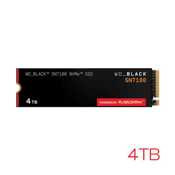 WD Black SSD ウエスタンデジタル WDS400T4X0E [WD_BLACK SN7100 NVMe