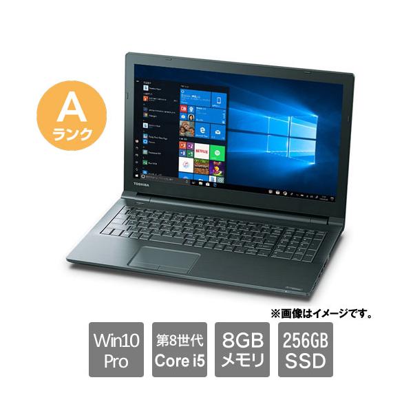 中古ノートパソコン　Dynabook　PB65MTB41R7PD21　win10pro　Core-i5-8250U　メモリ8G→16GB　SSD480　MicrosoftOffice2021 Professional Plus  発売開始日 2019/1/17 dynabook B ノートPC Dynabook ☆中古パソコン・Aランク