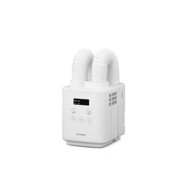 ■小型・軽量で使いやすくパワフルモデルハイパワーでありながら、従来品と比べて約1/2※1のサイズに。わずか約4分※2でふとんの端まであたためられます。ツインノズルのためシングルサイズのふとん2組も同時に速暖・速乾。独自の立体ノズルでふとんを...