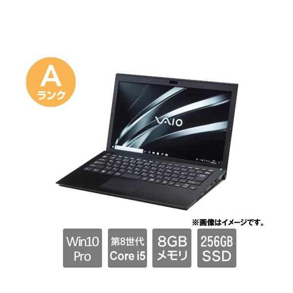 ノートPC VAIO ★中古パソコン・Aランク★VJPG1113BL2B [VAIO Pro PG(i5-8250U 8GB SSD256GB 13.3 Windows10Pro 30日保証)]