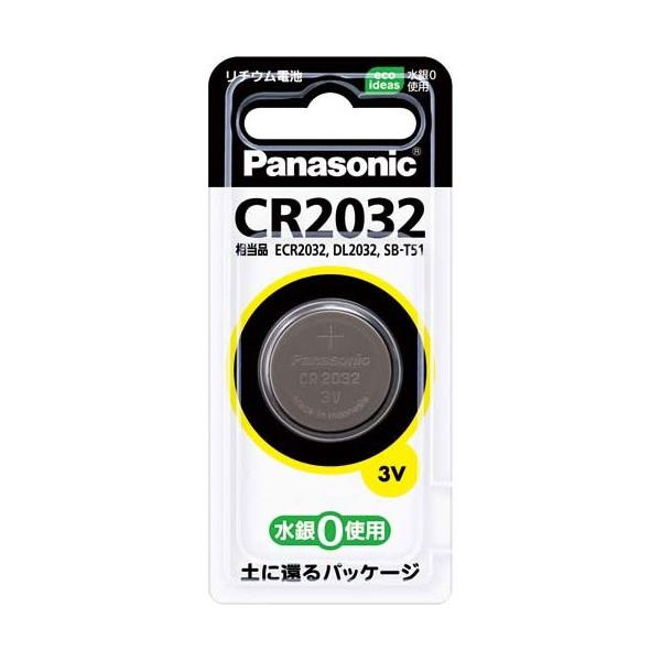 他サイト： リチュウム電池 パナソニック CR2032P [コイン型リチュウム電池]の商品画像