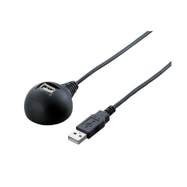 USB�P�[�u�� �o�b�t�@���[�R�N���T�v���C BSUC05EDBK [BUFFALO USB�����P�[�u�� 2.0�Ή� �X�^���h�t 0.5m �u���b�N]