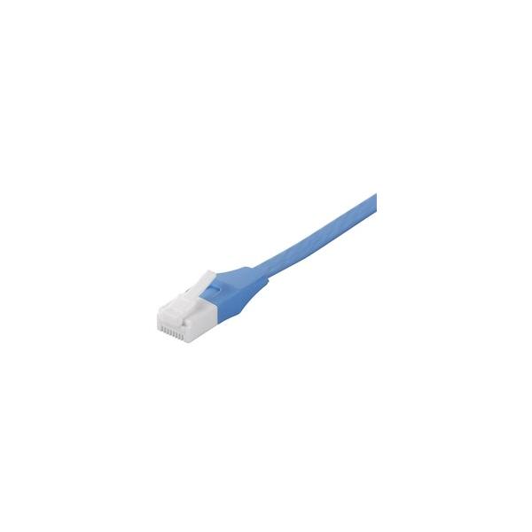 LAN�P�[�u�� �o�b�t�@���[�R�N���T�v���C BSLS6AFU10BL [�c���̐܂�Ȃ�LAN�P�[�u�� CAT6a �X�g���[�g 1m BL]
