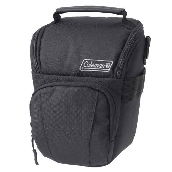 [商品仕様]内寸(約) : 奥行100×横幅140×高さ170mm製品重量(約) : 230g主要材質 : ポリエステル、他カラー : ブラック背面ベルトループ装備ショルダーベルト付属原産国 : 中国