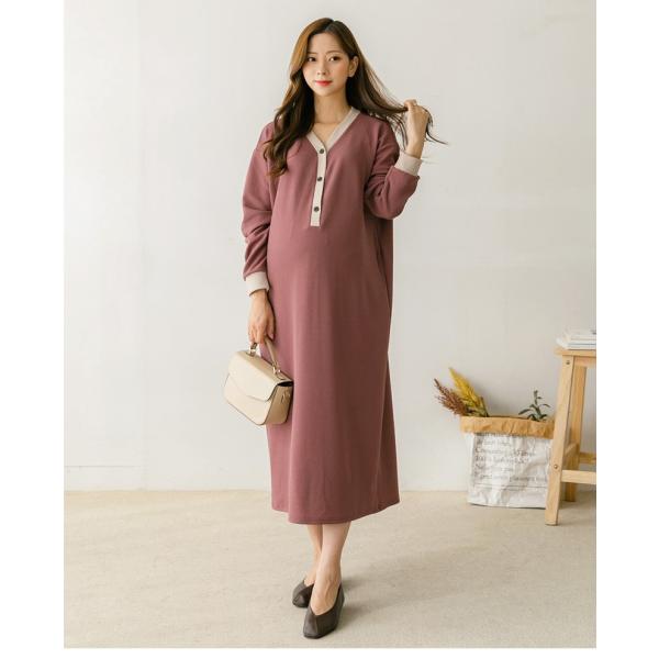 授乳服 ワンピース 安い 秋 冬 ノンアイロン ポケット付 大きいサイズ パジャマ マタニティ 服 入院着 バイカラー ロング 妊婦服 Sdn Buyee Buyee 提供一站式最全面最專業現地yahoo Japan拍賣代bid代拍代購服務 Bot Online