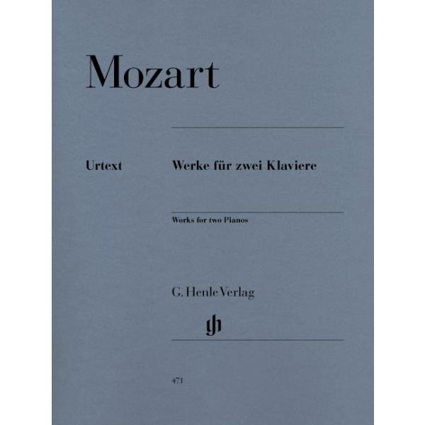 モーツァルト  ピアノ連弾曲集（２台のピアノ）　　　　Works for 2 Pianos