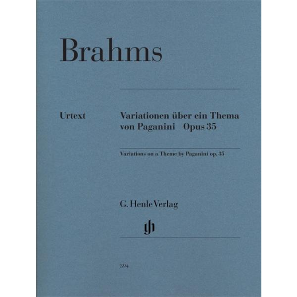 ブラームス パガニーニの主題による変奏曲 Op35 Paganini Variations