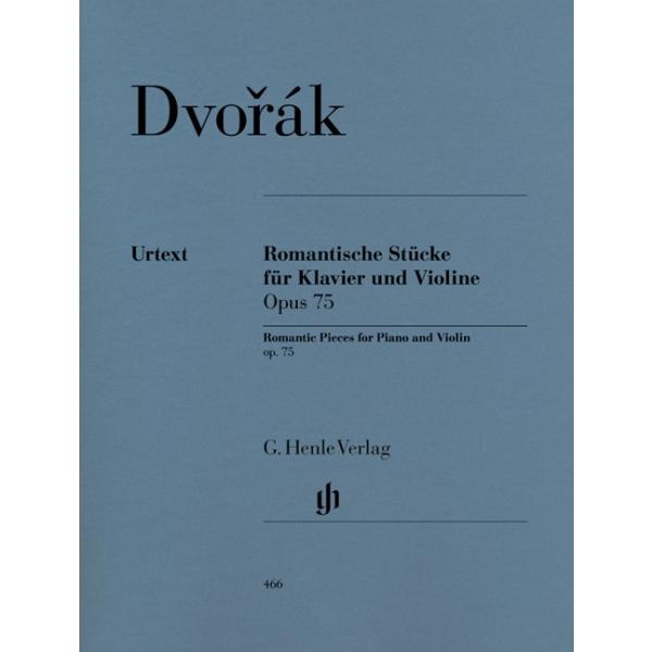 ドヴォルザーク  ロマンティックな小品 Op75 Romantic Peaces, Piano and Violine