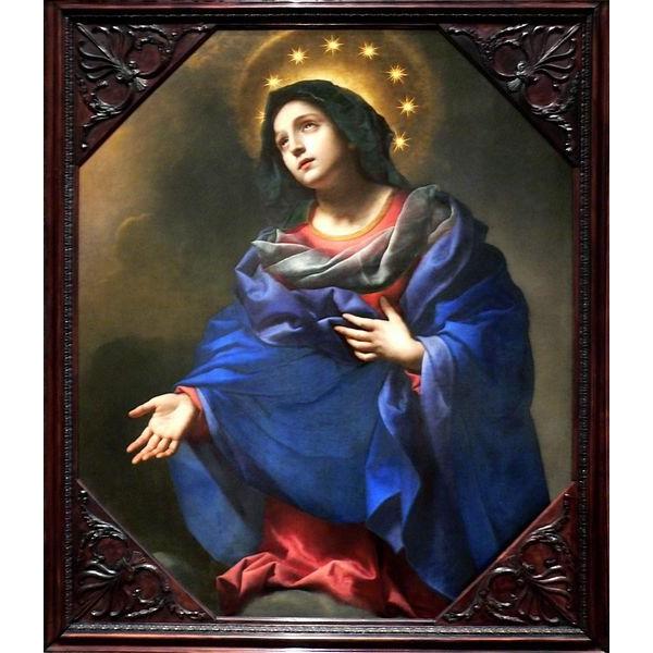 油絵 Carlo Dolci_聖母マリア MA1334 :MA1334:絵画制作専門ユーラシア