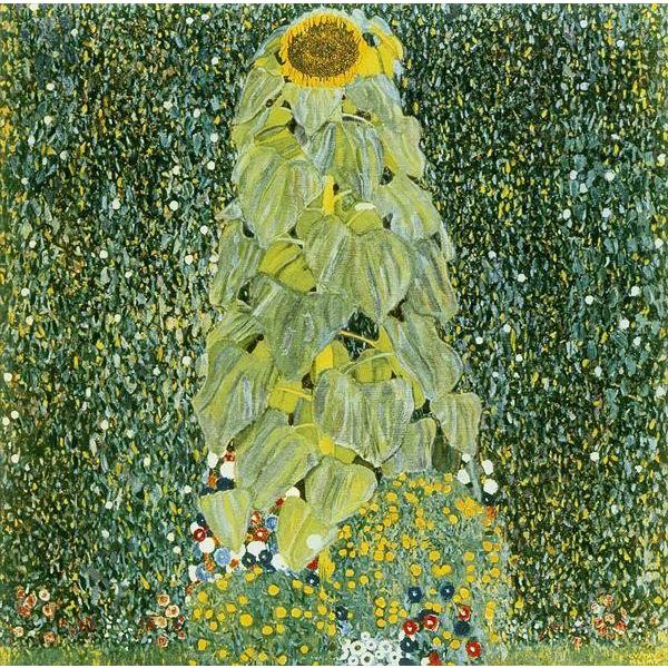 グスタフ・クリムトひまわり約70×70