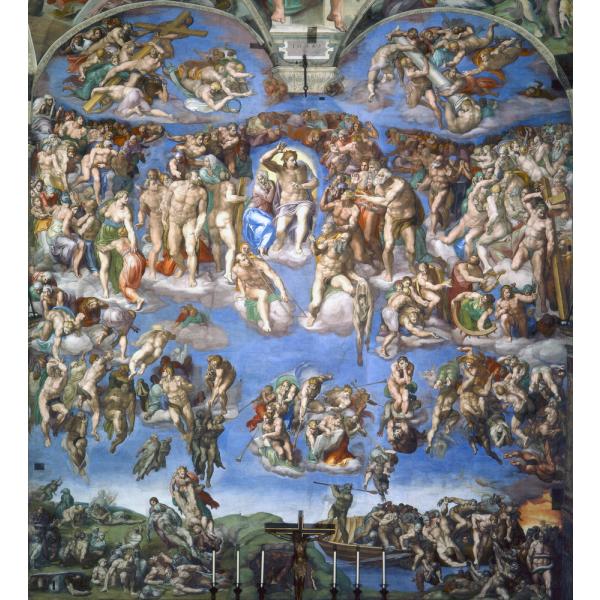 油絵 ミケランジェロの超大作 最後の審判 Ma579 Ma579 0x180 絵画制作専門ユーラシアアート 通販 Yahoo ショッピング