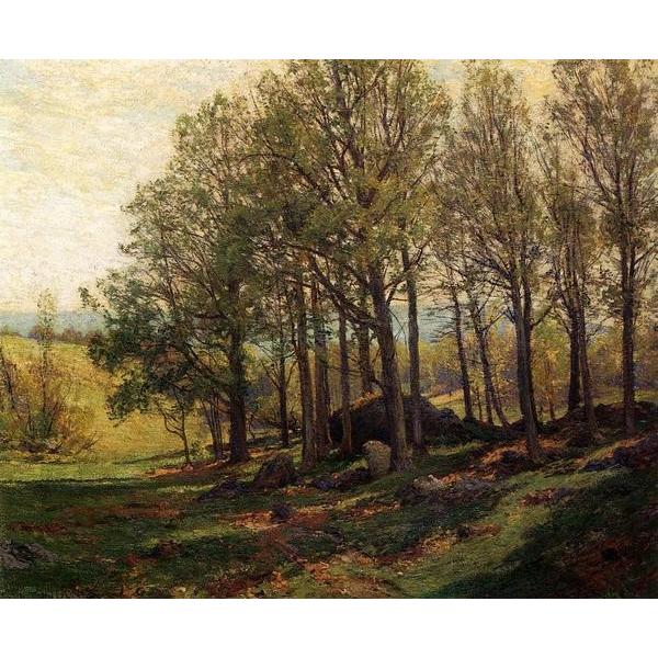 油絵 Jones Hugh Bolton_カエデの季節 MA692