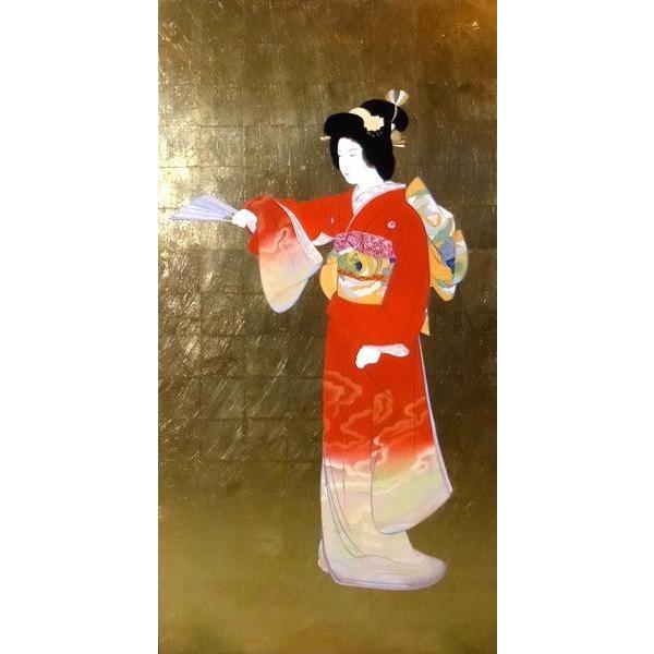 漆絵 上村松園の名作_序の舞 NH191 : 絵画制作専門ユーラシアアート