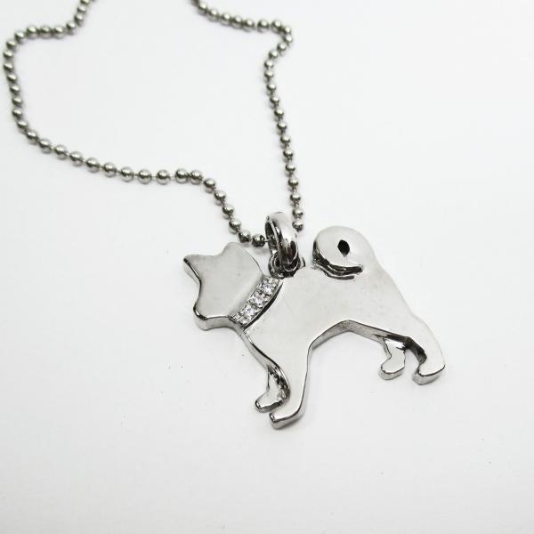 柴犬 ネックレス レディース スワロフスキー シルバー 可愛い 犬 ペンダント ギフト プレゼント Buyee Buyee 日本の通販商品 オークションの代理入札 代理購入