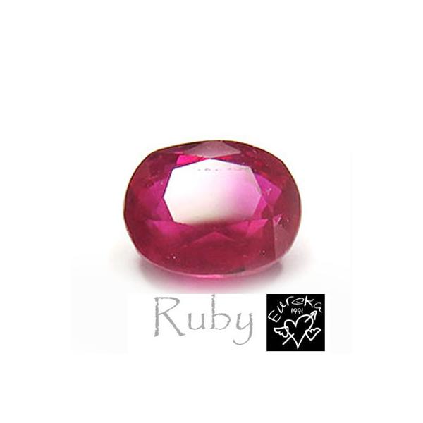 ルビー ルース オーバルカット 天然石 7月の誕生石 1 11ct ミャンマー産 Purrworld Com