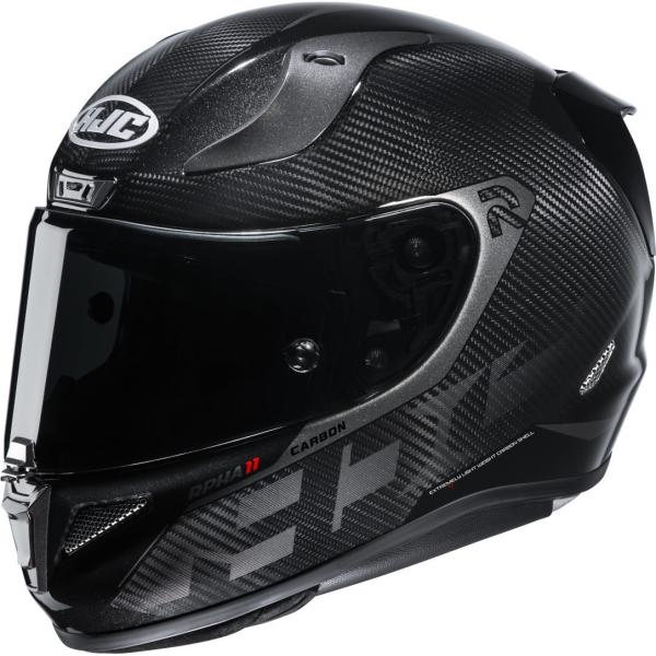 HJC フルフェイスヘルメット カーボンブラック HJC バイク用 ヘルメット フルフェイス インナーシールド