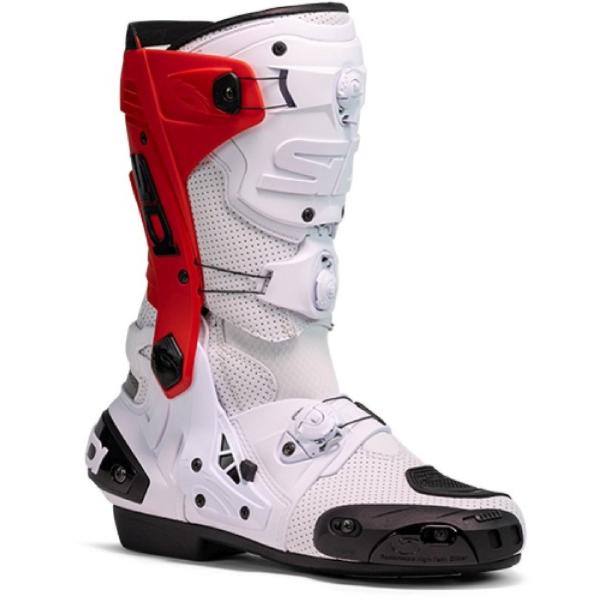 SIDI（シディ） SIDI Rex Air レーシングブーツ / ホワイト・レッド