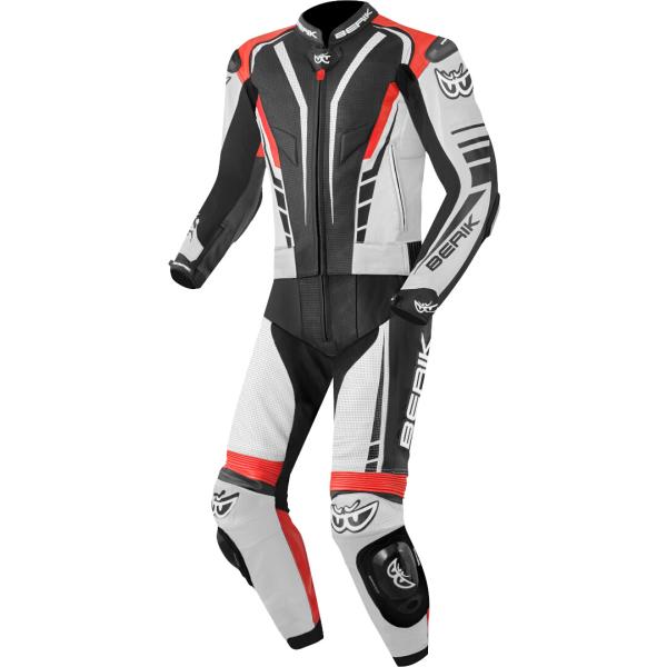 BERIK レザー バイカースーツ 赤黒白 バイク用ウェア berik レーシングスーツ」の人気商品一覧 | 安い