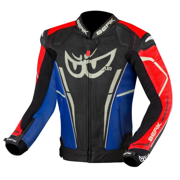 Berik べリック Street Pro Evo レザージャケット / ブラック・レッド