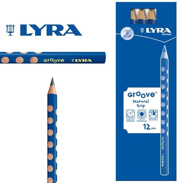 LYRA（リラ） リラ社 Groove グルーヴ 鉛筆 Bグラファイト 12本入り