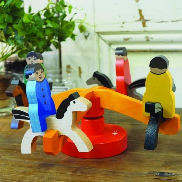 【製造終了】【廃盤】スイスアルビスブラン社　メリーゴーランド（小） アルビスブラン社 メリーゴーランド 小